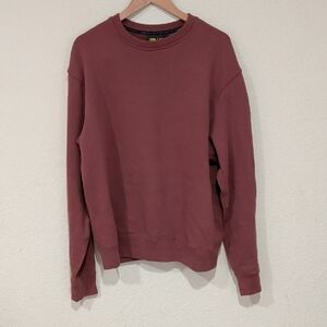 Adidas X Pharrell Williams Heavyweight Terracotta Terry Crewneck Sweater